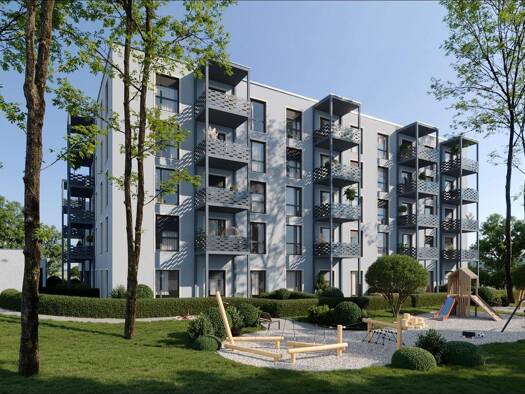 Wohnung zum Kauf - Neubau 450.940 € 3 Zimmer 81,5 m² 1. Geschoss Innenstadt Aschaffenburg 63743