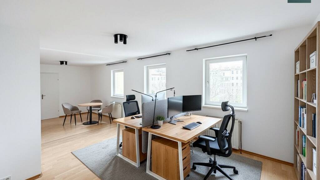 Büro zur Miete 14 € 1 Zimmer 36,1 m² Bürofläche Wien 1100
