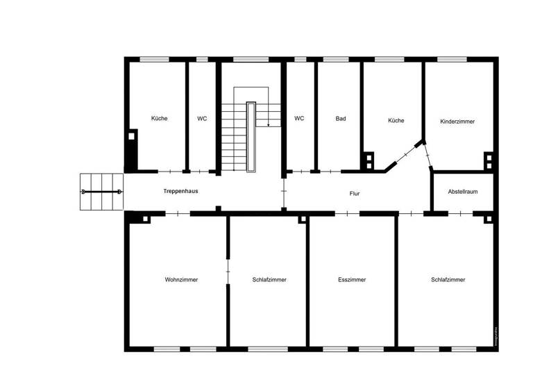 Mehrfamilienhaus zum Kauf 2.300.000 € 41 Zimmer 973 m² 610 m² Grundstück Rennweg Nürnberg 90489