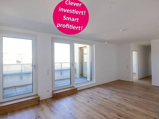 Wohnung zum Kauf - Erstbezug 352.000 € 3 Zimmer 76,3 m² 4. Geschoss Kollonitschgasse Wiener Neustadt 2700