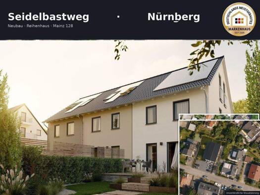 Reihenendhaus zum Kauf provisionsfrei 653.600 € 6 Zimmer 149 m² 253 m² Grundstück frei ab sofort Seidelbastweg Worzeldorf Südliche Außenstadt 90455