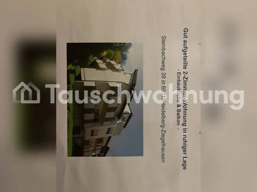 Wohnung zur Miete Tauschwohnung 750 € 2 Zimmer 61 m² Ziegelhausen Heidelberg 69118