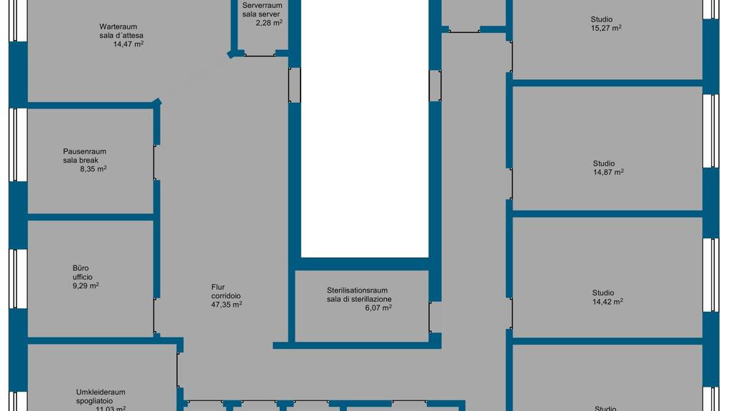Bürofläche zum Kauf 600.000 € 8 Zimmer 201 m² Bürofläche Meran 39012