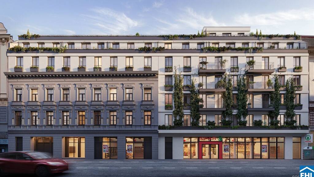 Wohnung zum Kauf - Erstbezug 389.000 € 2 Zimmer 43,9 m² 4. Geschoss Sechshauser Straße Wien 1150