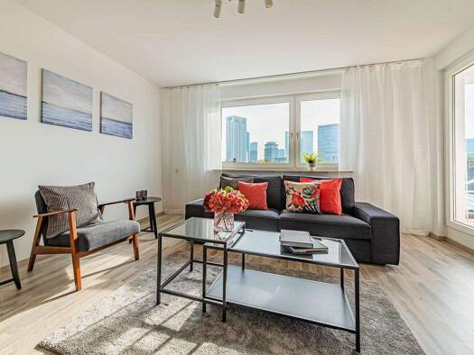 Wohnung zur Miete 2.490 € 2 Zimmer 66 m² 8. Geschoss frei ab sofort Westend-Süd Frankfurt am Main 60323