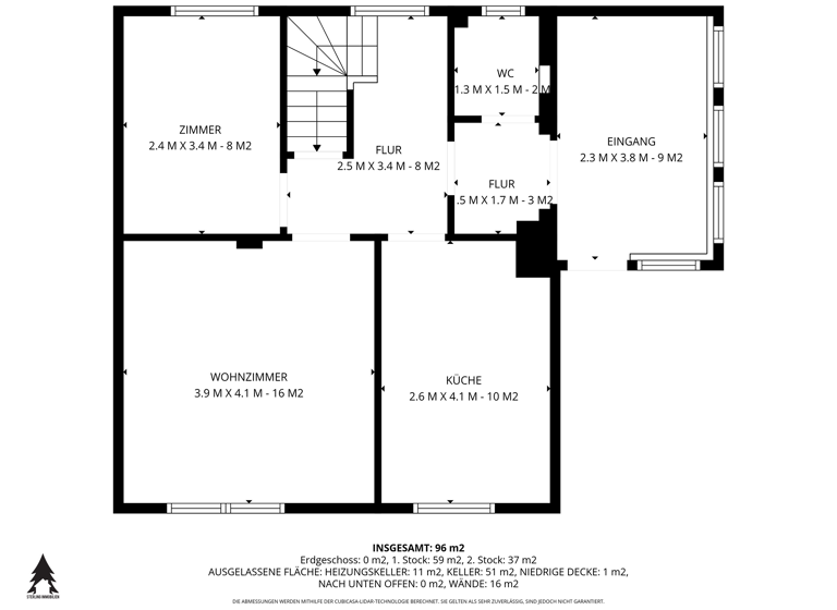 Doppelhaushälfte zum Kauf 79.000 € 4 Zimmer 95 m² 1.227 m² Grundstück Reinstedter Straße 3 Frose 06464