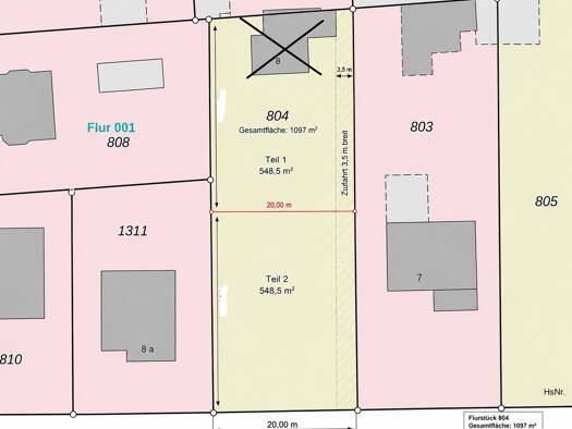 Grundstück zum Kauf 125.000 € 548 m² Grundstück Zeesen Königs Wusterhausen 15711