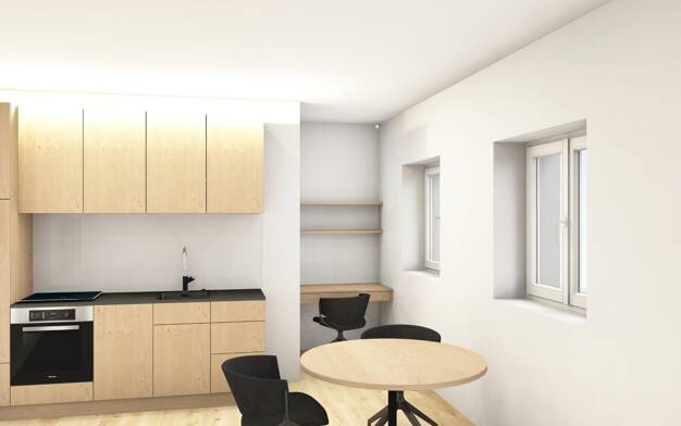 Wohnung zur Miete 1.690 € 2 Zimmer 47 m² 1. Geschoss Ostnerwacht Regensburg 93047