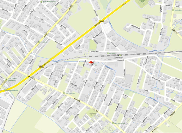 Wohnung zum Kauf - Neubau 1 Zimmer 39,3 m²<br/>Wohnfläche Finkenweg 17 Hard 6971