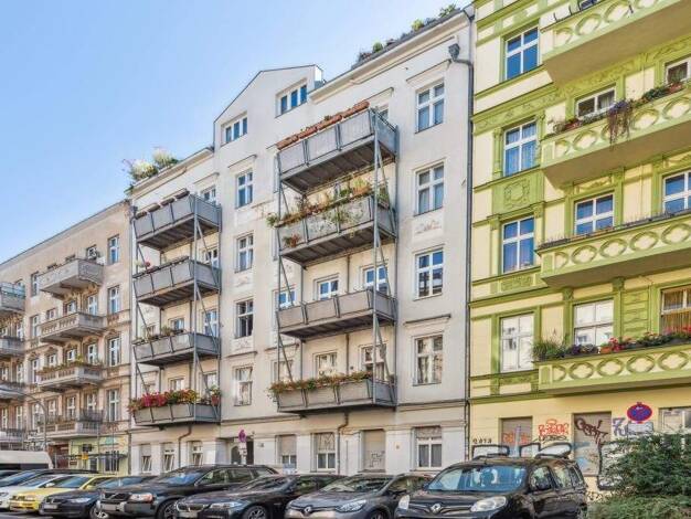 Wohnung zum Kauf provisionsfrei 263.000 € 3 Zimmer 76,3 m² 2. Geschoss Taborstraße 19 Kreuzberg Berlin 10997