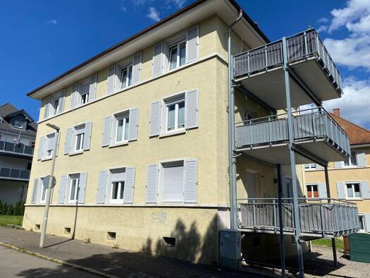 Wohnung zur Miete 600 € 2 Zimmer 60 m² Geschoss 2/3 frei ab sofort Großherzog-Karl-Straße 20 Villingen Villingen-Schwenningen 78050