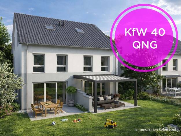 Doppelhaushälfte zum Kauf - Neubau 514.900 € 5 Zimmer 141 m² 304,8 m² Grundstück Gartenstraße 10 Rückingen Erlensee 63526