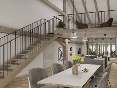 Loft zur Miete 2.390 € 3,5 Zimmer 119 m² frei ab 01.10.2025 Haun Rattenkirchen 84431