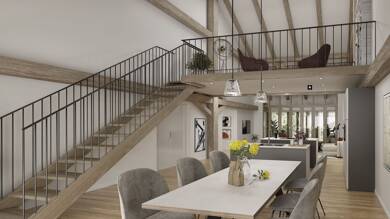 Loft zur Miete 2.390 € 3,5 Zimmer 119 m² frei ab 01.10.2025 Haun Rattenkirchen 84431
