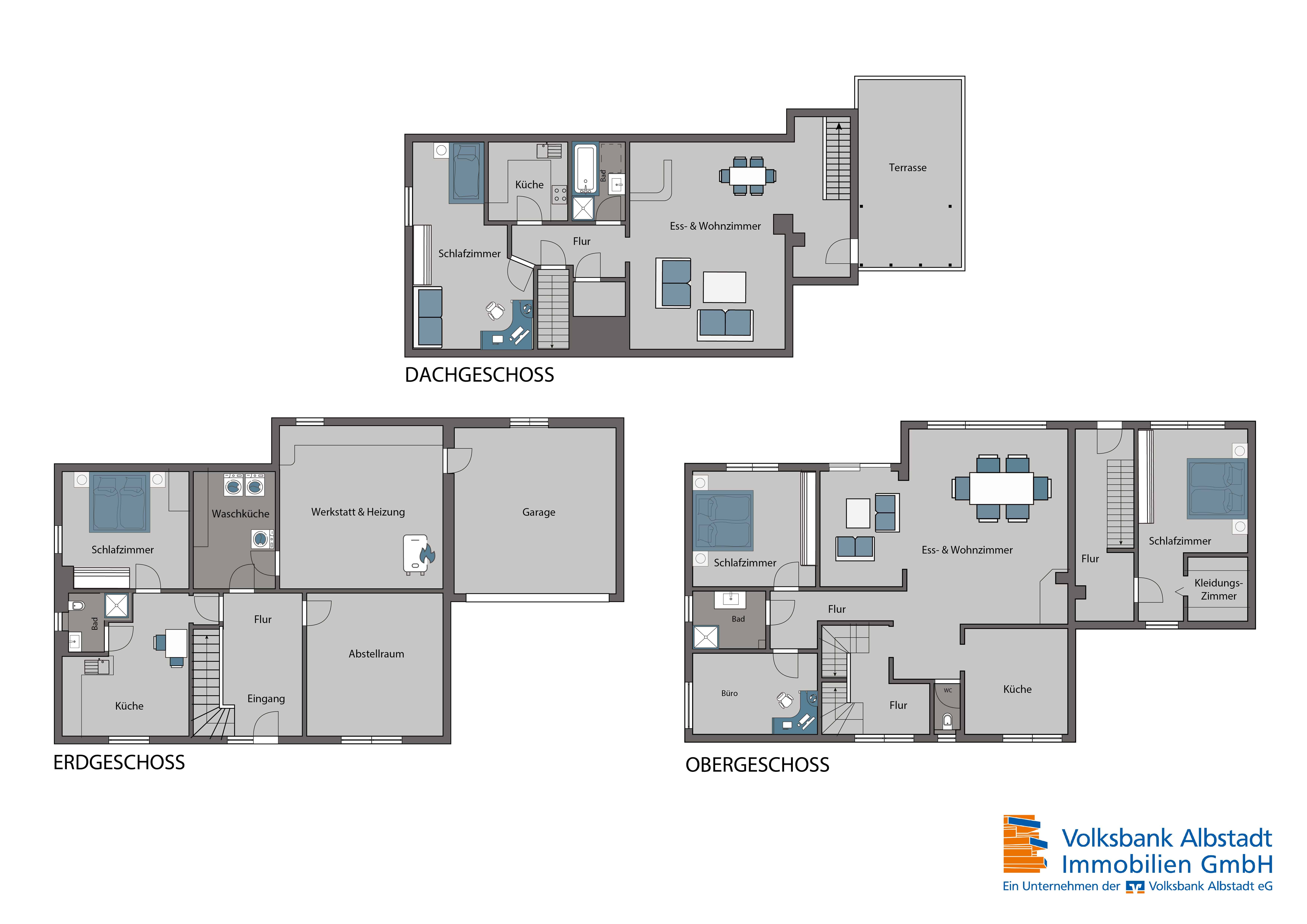 Einfamilienhaus zum Kauf 539.000 € 8,5 Zimmer 273,6 m²<br/>Wohnfläche 713 m²<br/>Grundstück Frommern Balingen 72336