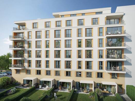 Wohnung zum Kauf - Neubau 549.500 € 4 Zimmer 104,2 m² 4. Geschoss Moritzburger Straße 18 Pieschen-Süd Dresden 01127