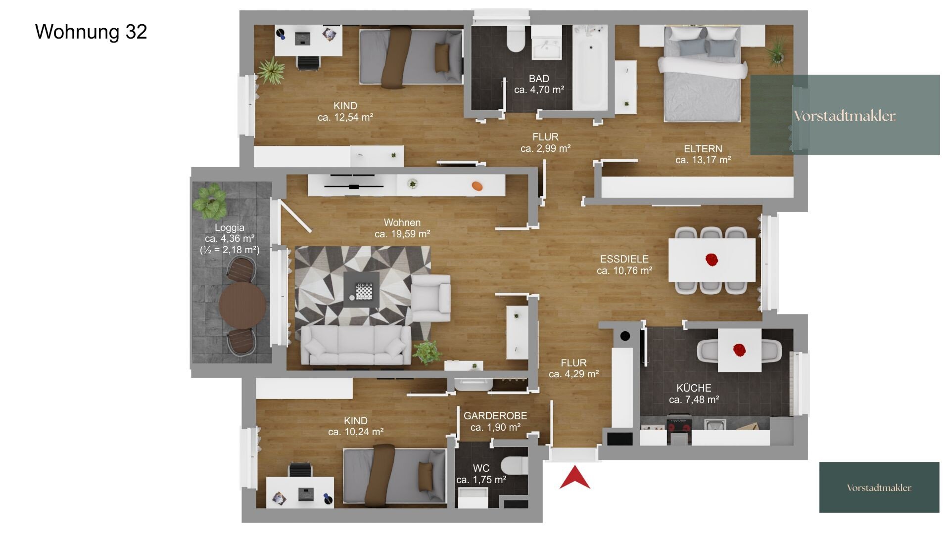 Wohnung zum Kauf provisionsfrei 449.000 € 4,5 Zimmer 91,6 m²<br/>Wohnfläche EG<br/>Geschoss Garmisch Garmisch-Partenkirchen 82467