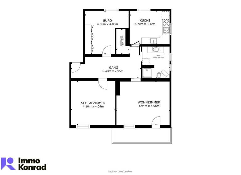 Wohnung zum Kauf 395.000 € 3,5 Zimmer 91 m² 1. Geschoss frei ab 01.05.2026 Zirl 6170