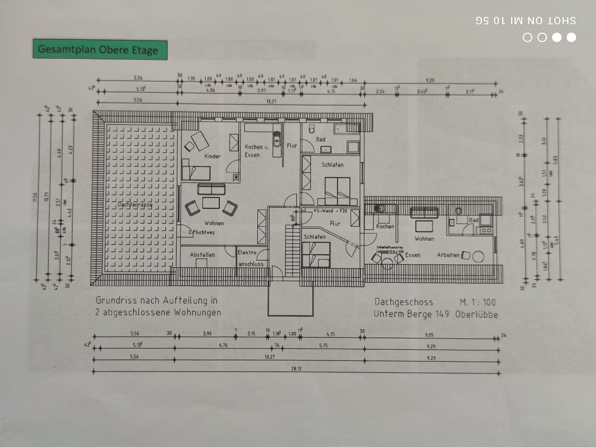 Wohnung zum Kauf 160.000 € 6 Zimmer 173 m²<br/>Wohnfläche 2.<br/>Geschoss Oberlübbe Hille 32479