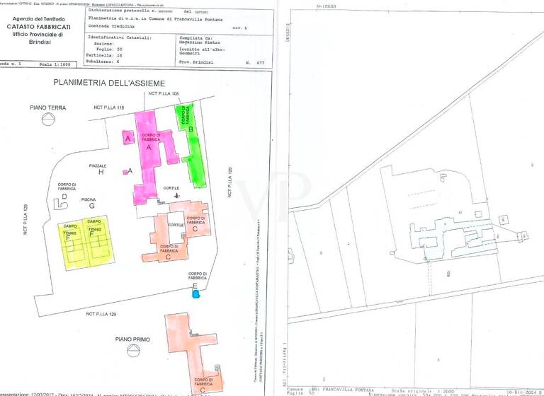 Gastronomie/Hotel zum Kauf 5.000.000 € 500.000 m² Grundstück Contrada Tredicina 1 Francavilla Fontana 72021