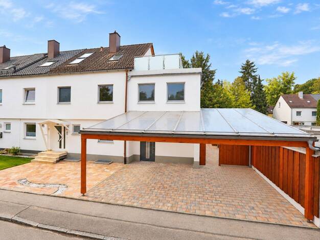 Reihenendhaus zum Kauf provisionsfrei 1.099.000 € 8 Zimmer 204,6 m² 500 m² Grundstück Hainbuchenstraße 18 Am Wald Taufkirchen 82024