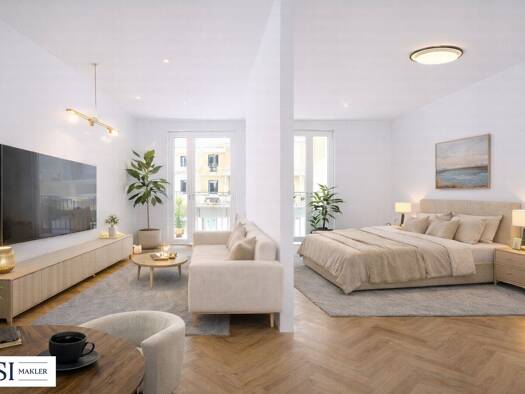 Wohnung zum Kauf - Erstbezug 457.000 € 1,5 Zimmer 45,9 m² 4. Geschoss Obere Donaustraße 23 Wien 1020