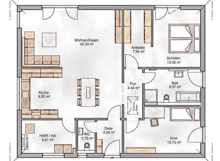 Bungalow zum Kauf provisionsfrei 629.000 € 3 Zimmer 116 m² 453 m² Grundstück Memmelsdorf 96117