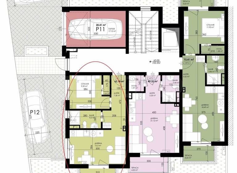 Wohnung zum Kauf 80.500 € 2 Zimmer 73,9 m² Sozopol