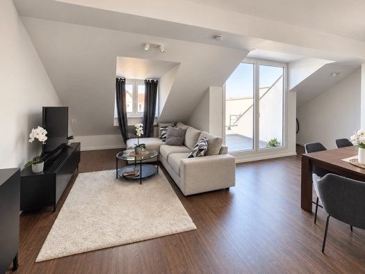 Penthouse zur Miete 1.990 € 2 Zimmer 65 m² Geschoss 5/6 frei ab 15.11.2026 Lohhof Unterschleißheim 85716