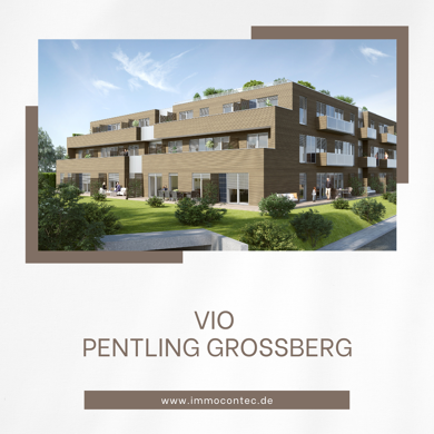 Wohnung zum Kauf - Neubau provisionsfrei 368.000 € 2 Zimmer 58,9 m² 2. Geschoss Kunigundenweg Großberg Pentling 93080
