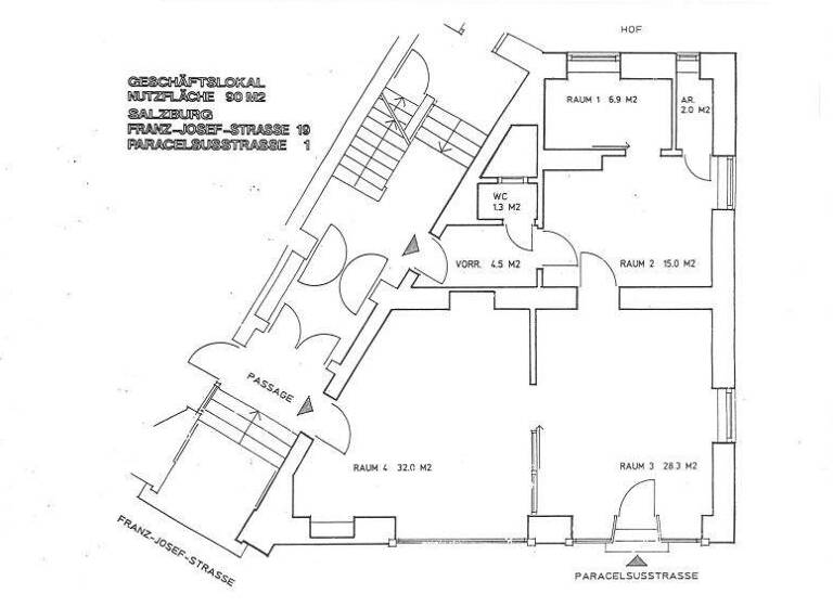 Laden zur Miete 19,70 € Salzburg 5020