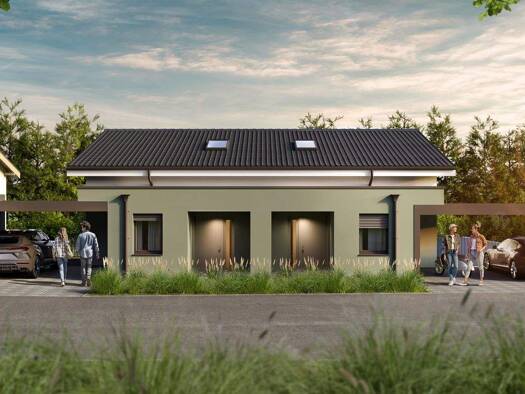 Doppelhaushälfte zum Kauf - Erstbezug provisionsfrei 545.123 € 4 Zimmer 131 m² 357,1 m² Grundstück Weingartenweg Hof am Leithaberge 2451