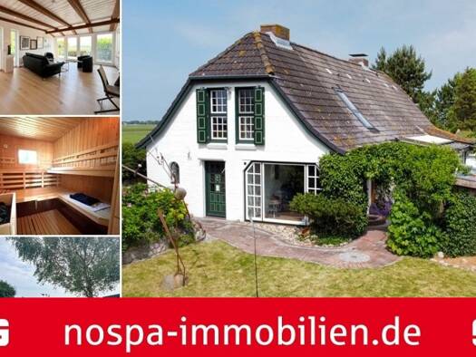Einfamilienhaus zum Kauf 398.000 € 7 Zimmer 165 m² 1.266 m² Grundstück Nordstrand 25845