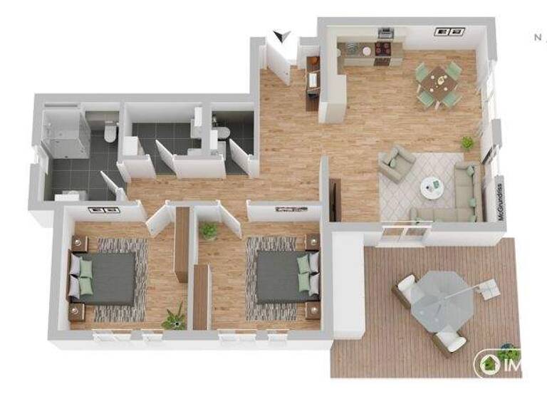 Wohnung zum Kauf - Erstbezug 579.000 € 3 Zimmer 91,9 m² Soltauer Allee 3 Oedeme Lüneburg 21335