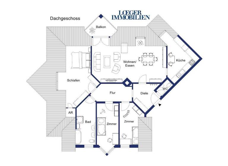 Wohnung zur Miete 1.860 € 4 Zimmer 120 m² 2. Geschoss frei ab 01.04.2026 Tutzing 82327