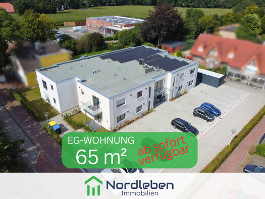 Wohnung zur Miete - Erstbezug 675 € 2 Zimmer 65,1 m² Dorfstraße 55 Harkebrügge Barßel 26676
