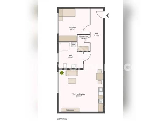 Wohnung zur Miete Tauschwohnung 658 € 2 Zimmer 41 m² EG Sülldorf Hamburg 22589