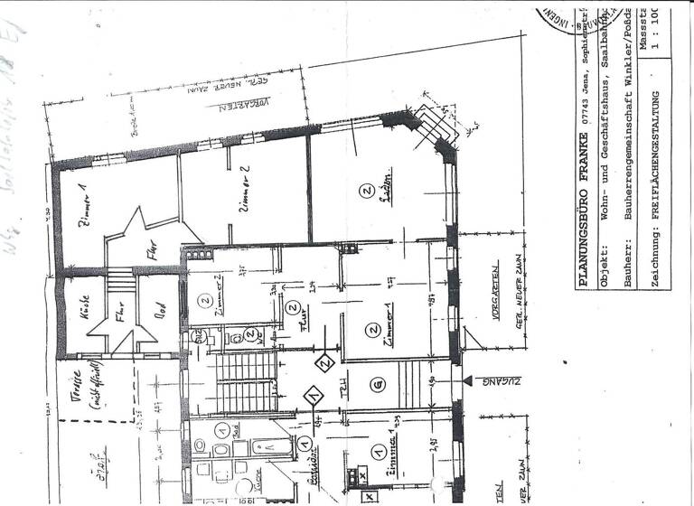 Wohnung zum Kauf provisionsfrei 395.000 € 5 Zimmer 125 m² Geschoss EG/4 Zentrum Jena 07743