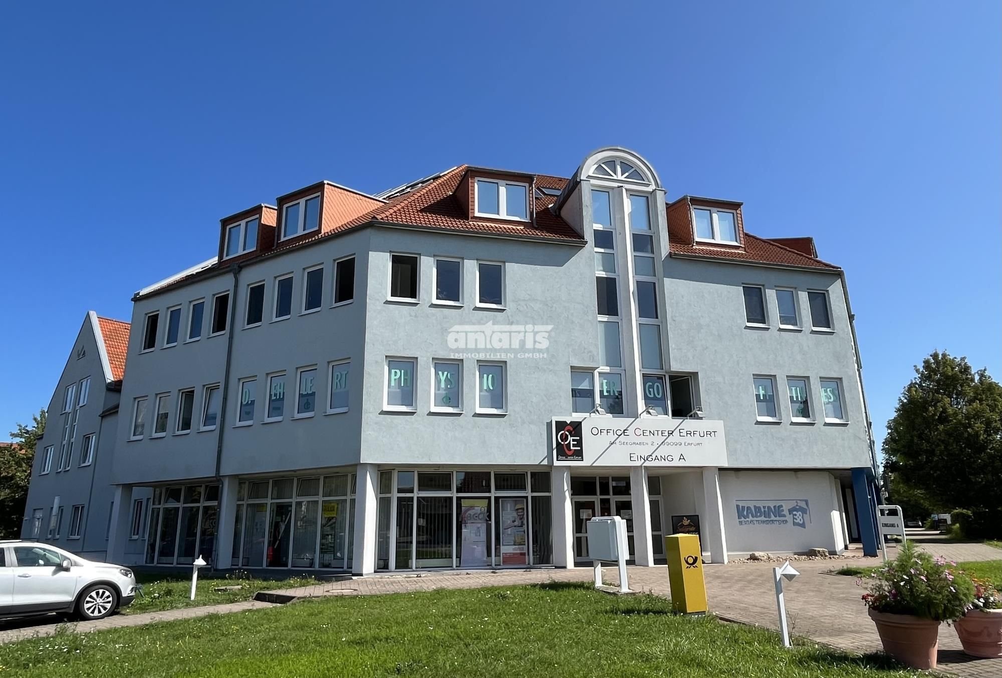 Bürofläche zur Miete 370 € 41 m²<br/>Bürofläche ab 41 m²<br/>Teilbarkeit Urbich Erfurt 99099