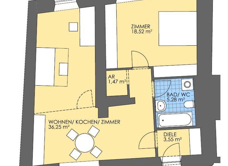 Wohnung zur Miete 1.103 € 65 m² frei ab sofort Innsbruck 6020