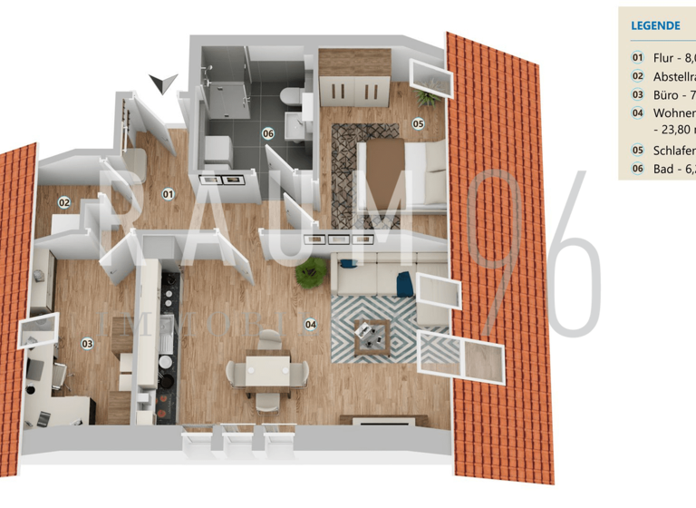 Wohnung zur Miete 680 € 3 Zimmer 57,2 m² 2. Geschoss frei ab 01.03.2026 Ebensfeld 96250