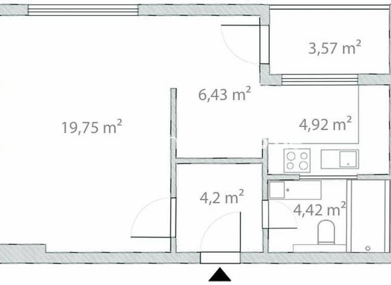 Studio zur Miete Tauschwohnung 700 € 1 Zimmer 42 m² 3. Geschoss Lichterfelde Berlin-12207 12207