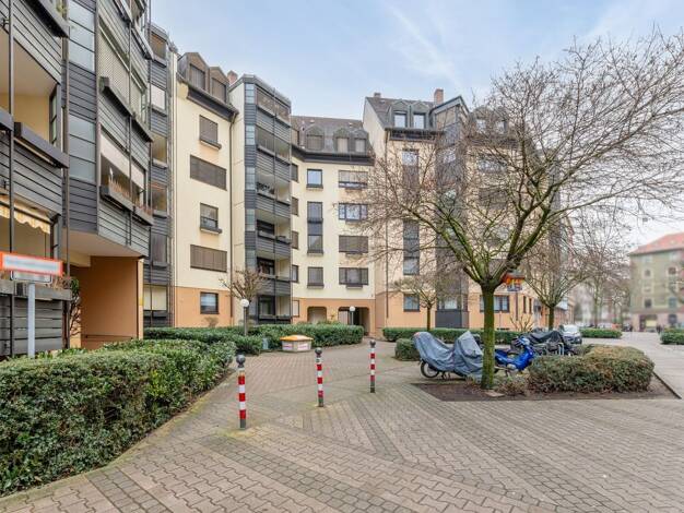 Wohnung zum Kauf 239.000 € 2 Zimmer 59,2 m² EG Nürnberg 90461