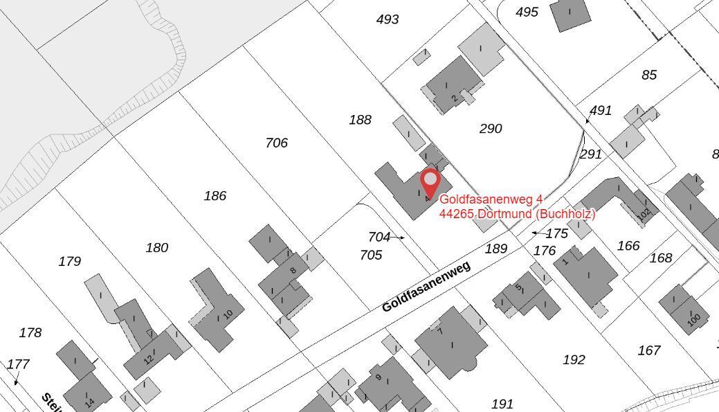 Grundstück zum Kauf 1.095.000 € 2.225 m²<br/>Grundstück Goldfasanenweg 4 Buchholz Dortmund 44265