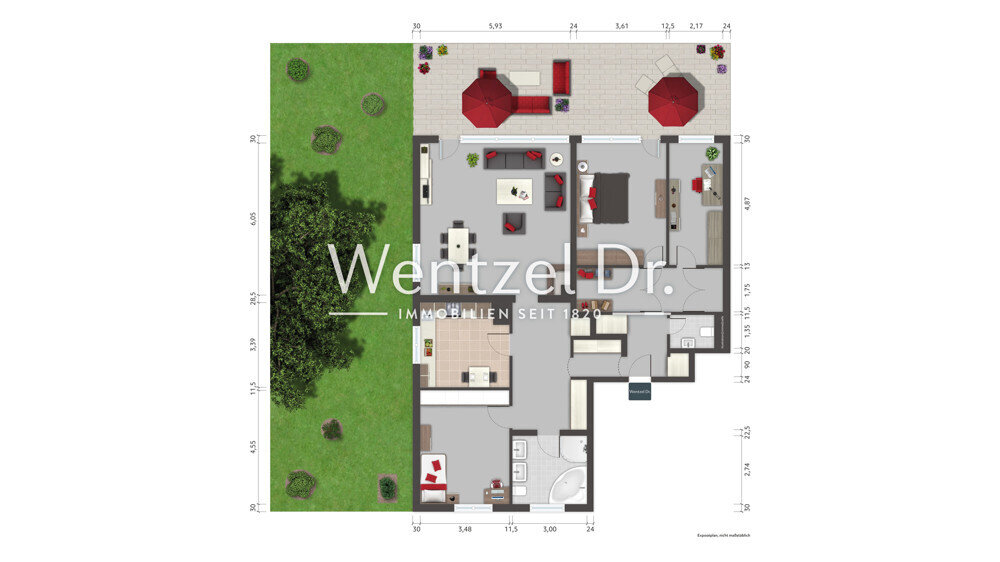 Terrassenwohnung zum Kauf provisionsfrei 315.000 € 4 Zimmer 140 m²<br/>Wohnfläche EG<br/>Geschoss Wilstedt Tangstedt 22889