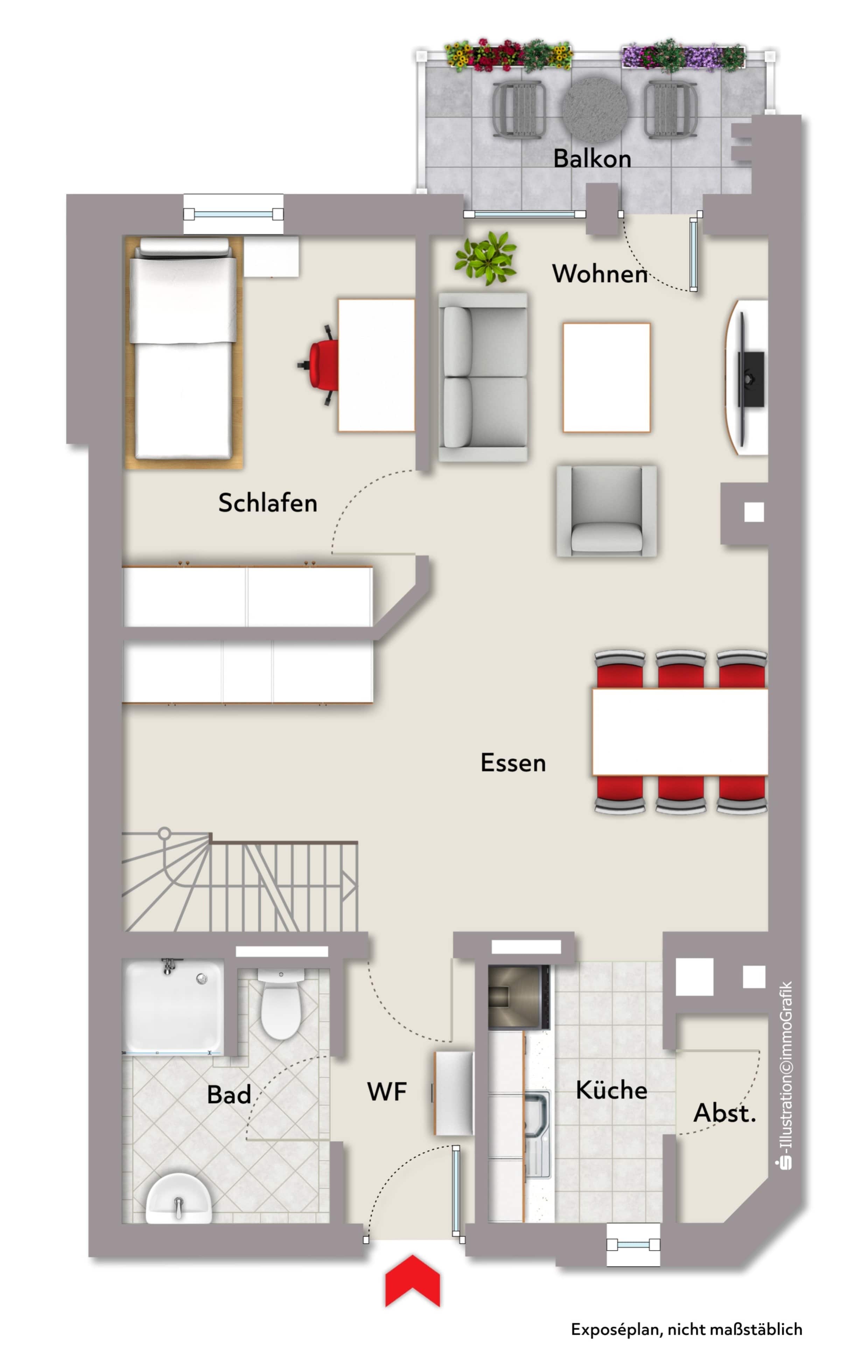 Wohnung zum Kauf 248.000 € 3 Zimmer 76,8 m²<br/>Wohnfläche Horumersiel Wangerland 26434