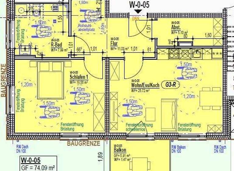 Wohnung zum Kauf - Erstbezug provisionsfrei 279.000 € 69,9 m² Neuerburg 54673