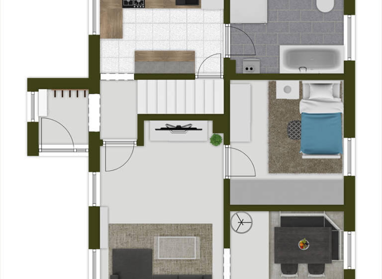Wohnung zum Kauf 269.000 € 7 Zimmer 98 m² Aachen 52078