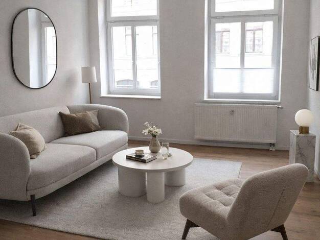 Wohnung zur Miete 1.069 € 3 Zimmer 75 m² EG frei ab 01.05.2026 Bergstraße 14 Neustadt-Neuschönefeld Leipzig 04315