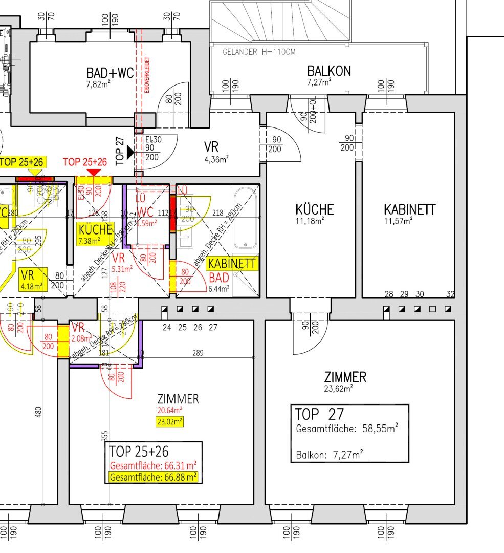 Terrassenwohnung zum Kauf 220.000 € 2 Zimmer 58,6 m²<br/>Wohnfläche 3.<br/>Geschoss Wien,Rudolfsheim-Fünfhaus 1150